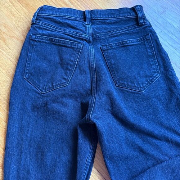 SZ 26 2L Abercrombie & Fitch Black Denim Women Jeans - Picture 9 of 10